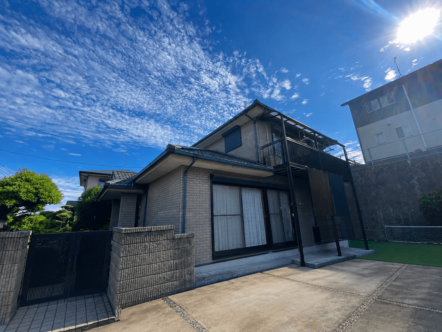 大村市 A様邸 屋根 外壁塗装 施工前