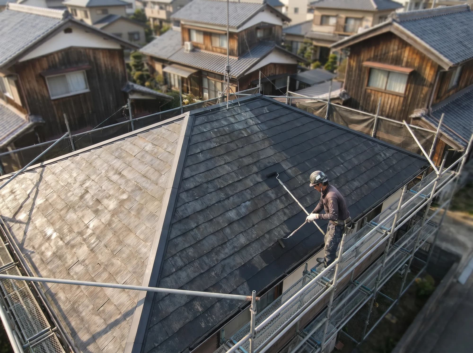 屋根塗装のイメージ
