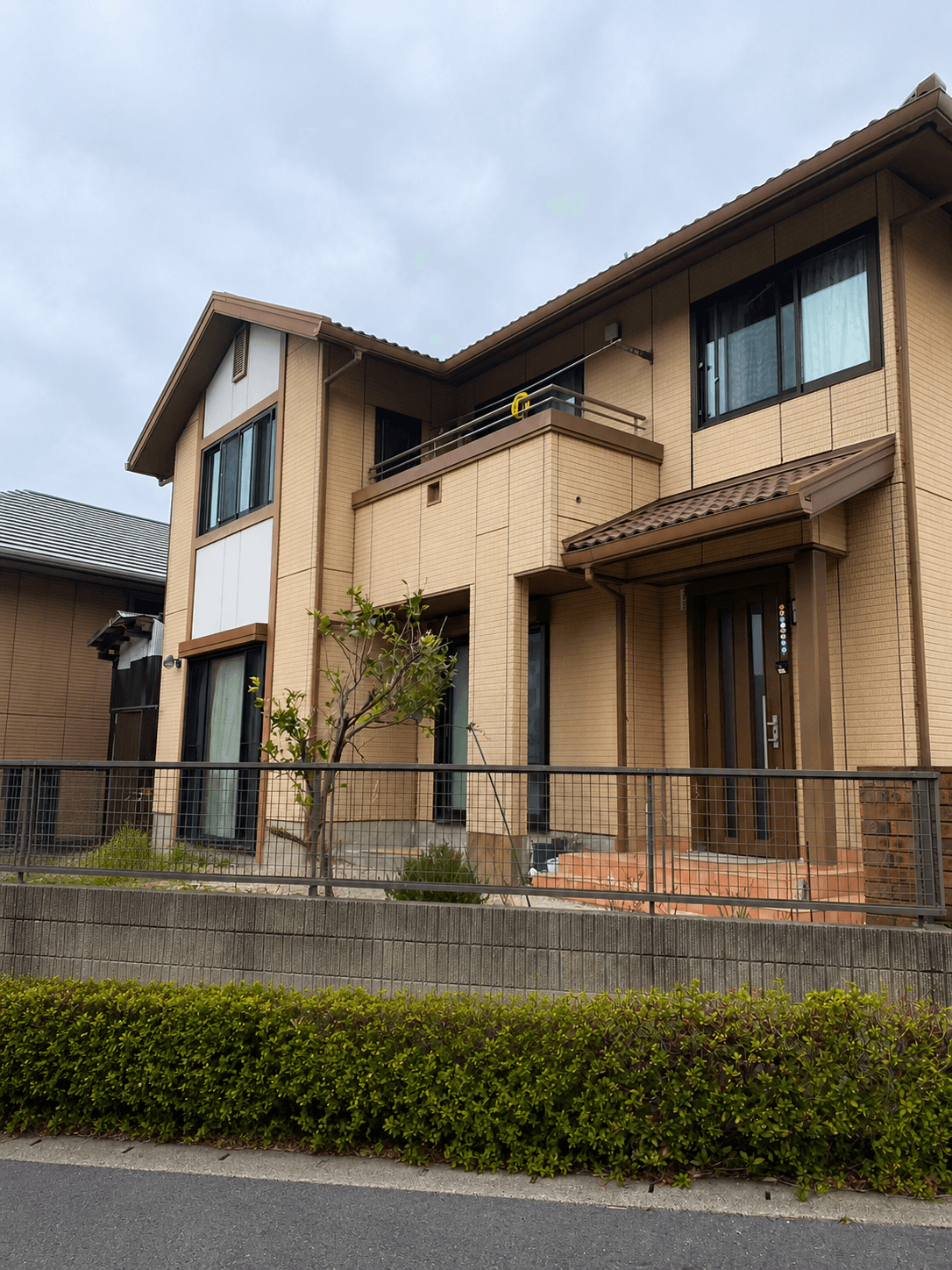 佐世保U様邸 外壁ラジカル塗装 施工前